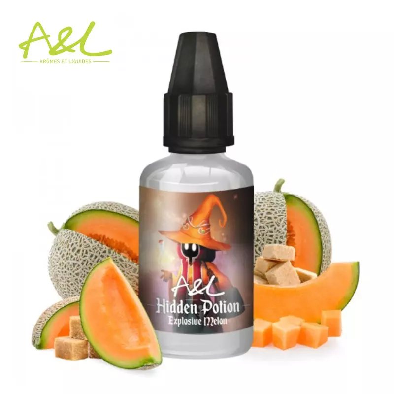 Arôme Explosive Melon Hidden Potion A&L 30ml 5857