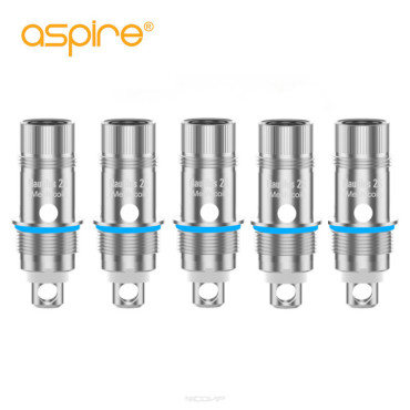 5 Résistance Aspire NAUTILUS BVC - 0,4 Ohm 2S