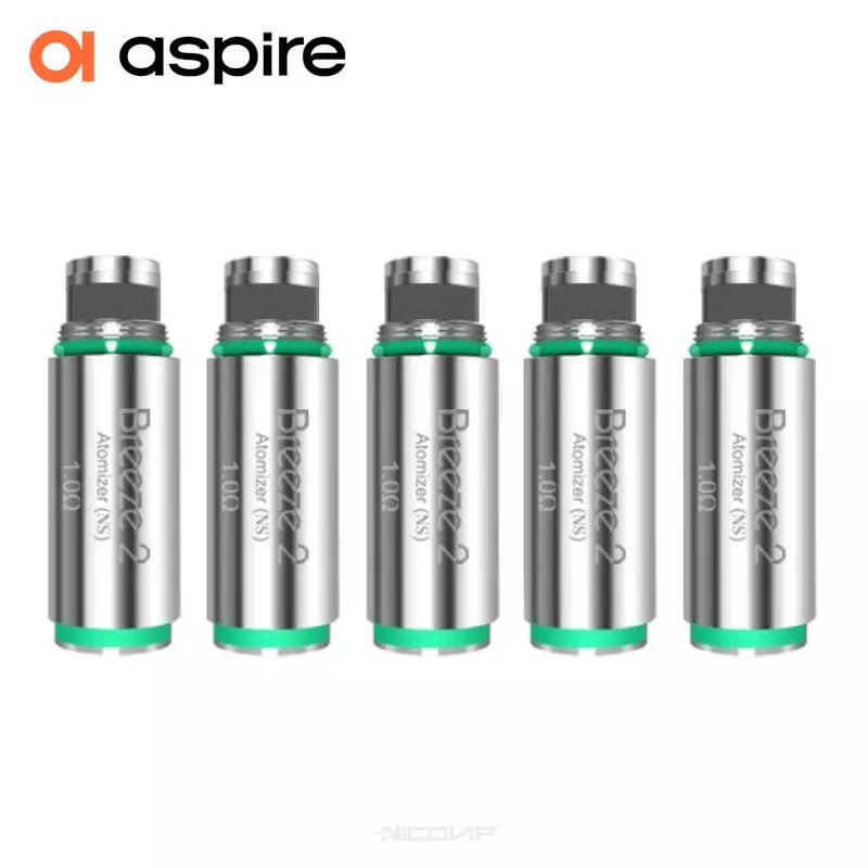 Pack 5 Résistances AIO Breeze 2 Aspire 5907