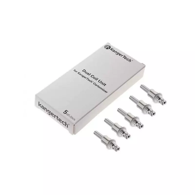 5 résistances Dual Coil Kanger 414 A2A