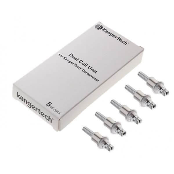5 résistances dual coil Kangertech V2