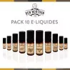 Pack 10 E-liquides Ben Northon P815*