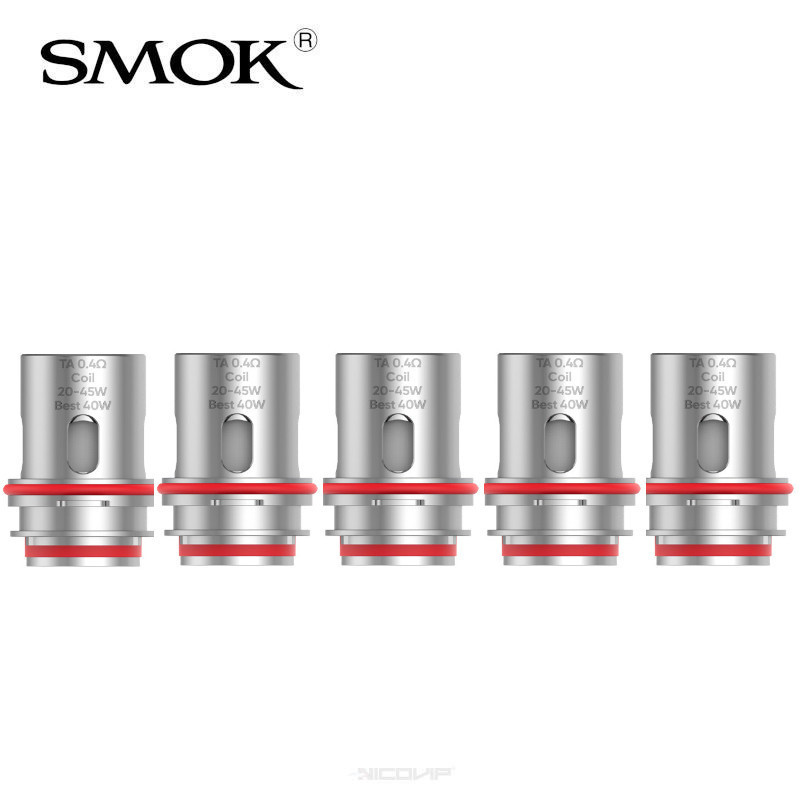 Pack 5 Résistances TA Smoktech - 0.4 Ohm