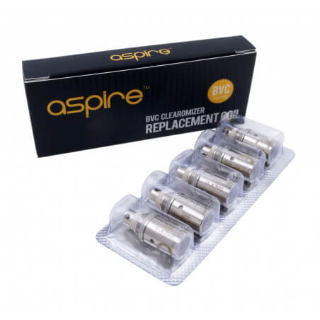 Pack 5 Résistances Aspire BVC Pack 5 Résistances Aspire BVC