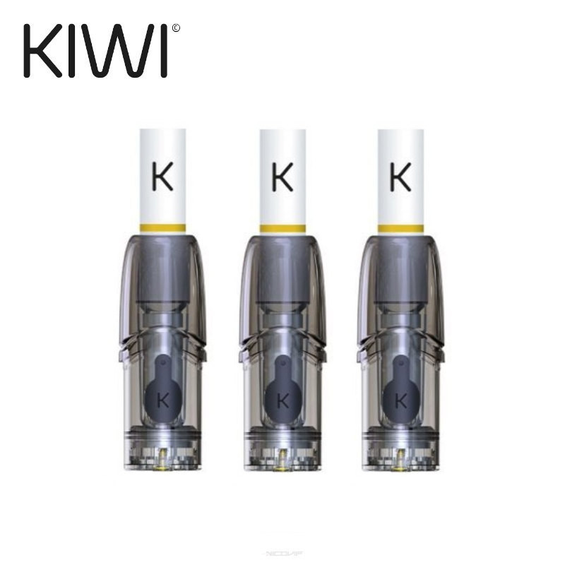 Pack 3 Cartouches Kiwi 1,7ml Kiwi Vapor 6023 (V 15E)