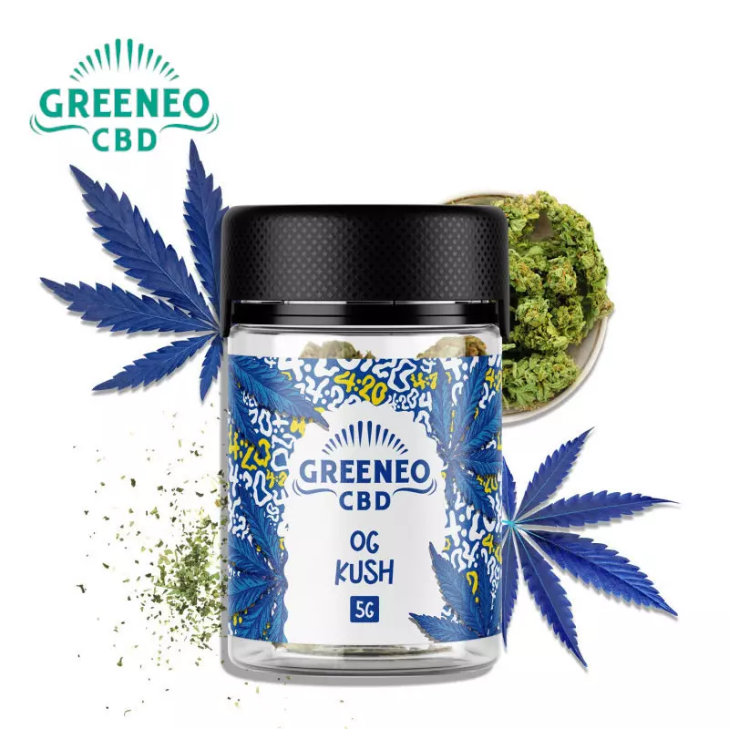 Fleur CBD OG Kush Greeneo 5 g 6029 (J 35B)