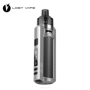 Kit Pod Ursa Mini 1200mAh Lost Vape - SS Carbon Fiber