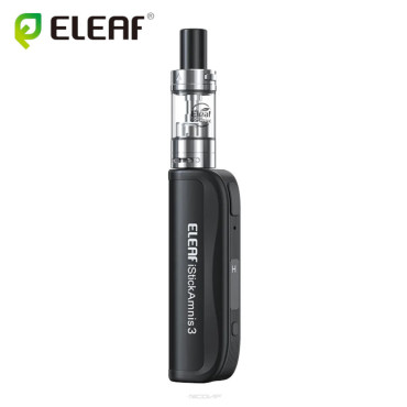 Kit iStick Amnis 3 900mAh Eleaf - Noir Kit iStick Amnis 3 900mAh Eleaf - Noir