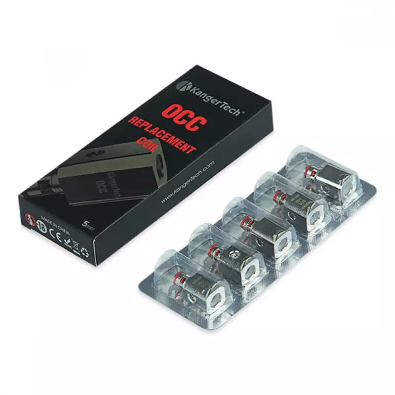 5 Résistances OCC V2 Subtank Vertical Kanger R407
