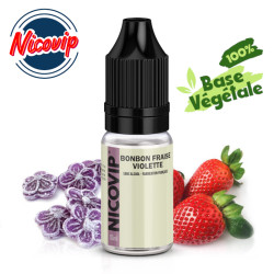 E-liquide Bonbon Fraise Violette Nicovip 10ml