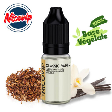 E-liquide Classic Vanille Nicovip 10ml E-liquide Classic Vanille Nicovip 10ml