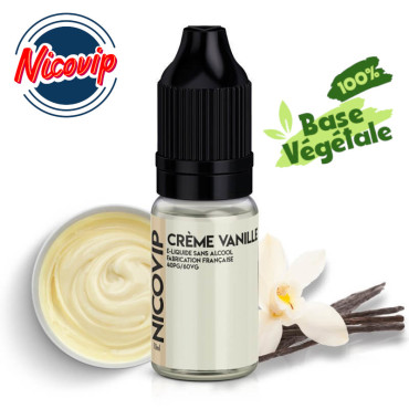 E-liquide Crème Vanille Custard Nicovip 10ml E-liquide Crème Vanille Custard Nicovip 10ml