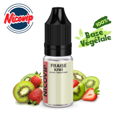 E-liquide Fraise Kiwi Nicovip 10ml E-liquide Fraise Kiwi Nicovip 10ml