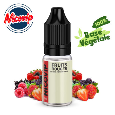 E-liquide Fruits Rouges Nicovip 10ml E-liquide Fruits Rouges Nicovip 10ml
