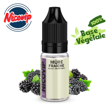 E-liquide Mûre Fresh Nicovip 10ml E-liquide Mûre Fresh Nicovip 10ml