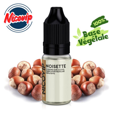 E-liquide Noisette Nicovip 10ml E-liquide Noisette Nicovip 10ml