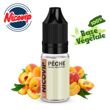E-liquide Pêche Nicovip 10ml E-liquide Pêche Nicovip 10ml
