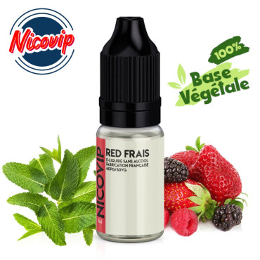 E-liquide Red Frais Nicovip 10ml E-liquide Red Frais Nicovip 10ml