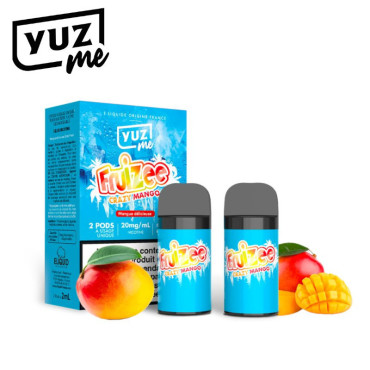 Pack 2 Pods Jetables Crazy Mango Fruizee Yuz Me