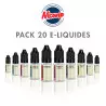 Pack 20 E-liquides NicoVIP P248*