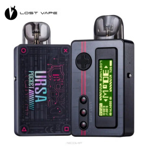 Kit Pod Ursa Pocket 1200mAh Lost Vape - Dark Knight