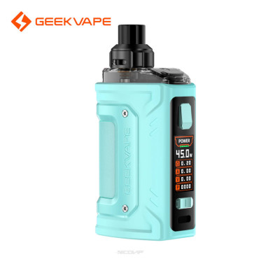 Kit Pod Aegis Hero 2 H45 Classic 1400mAh GeekVape - Aqua Blue Kit Pod Aegis Hero 2 H45 Classic 1400mAh GeekVape - Aqua Blue