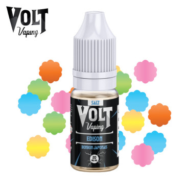 Edison Bonbon Japonais Volt Vaping Salt 10ml Edison Bonbon Japonais Volt Vaping Salt 10ml