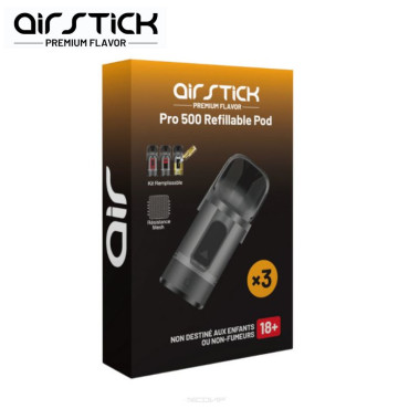 Pack 3 cartouches Airstick Pro 500 2ml
