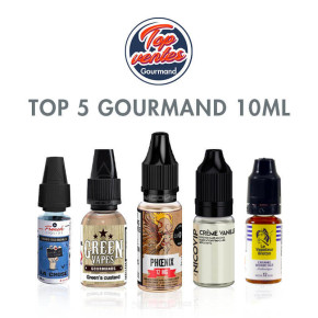 Top 5 E liquides Gourmand 10ml
