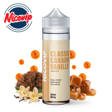 Classic Caramel Vanille Nicovip 100ml Classic Caramel Vanille Nicovip 100ml