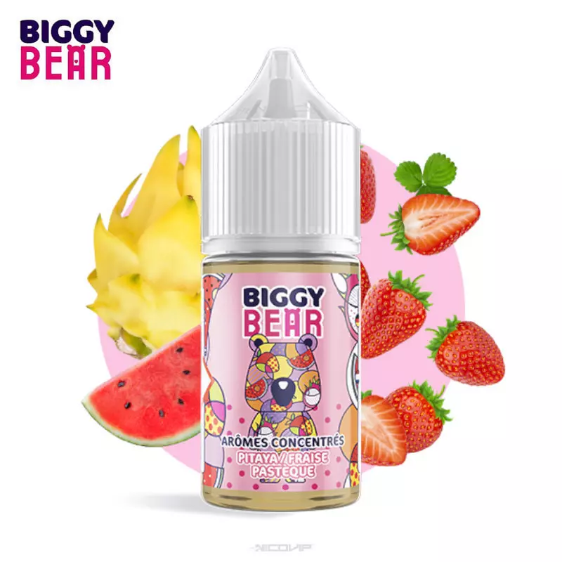 Arôme Pitaya Fraise Pastèque Biggy Bear 30ml 6338