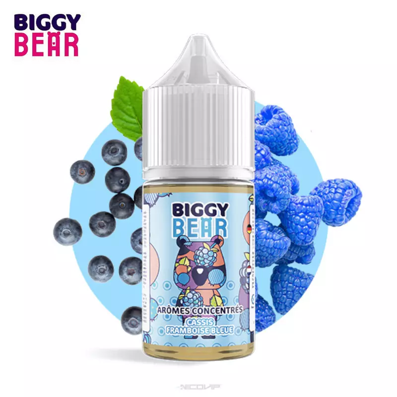 Arôme Cassis Framboise Bleue Biggy Bear 30ml 6342