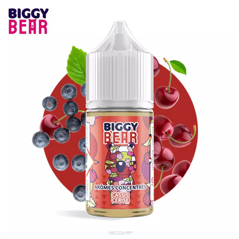 Arôme Cassis Cerise Biggy Bear 30ml 6343