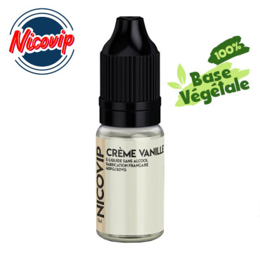 E-liquide Crème Vanille Custard Nicovip 10ml - 11 mg