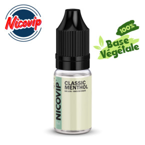 E-liquide Classic Menthol Nicovip 10ml - 3 mg
