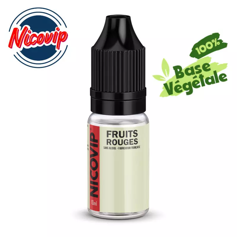E-liquide Fruits Rouges Nicovip 10ml - 3 mg