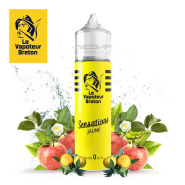 Sensations Jaune Le Vapoteur Breton 50ml