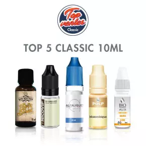 Top 5 E liquides Classic 10ml 3465