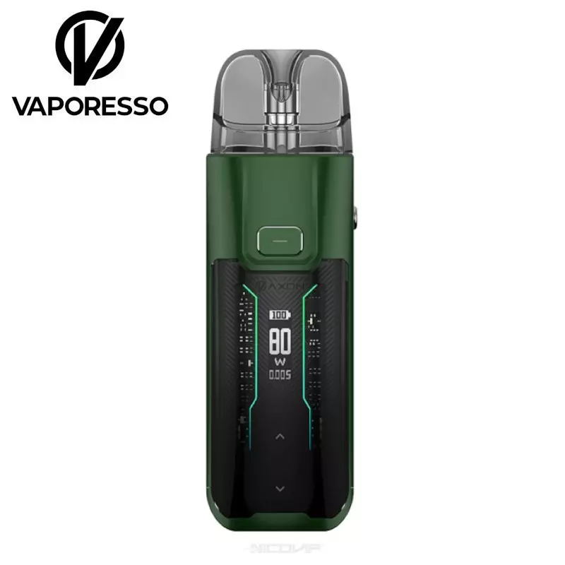 Kit Pod Luxe XR Max Leather Edition Vaporesso - Forest Green