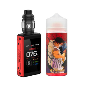Pack Avancé Aegis Touch + Seiryuto Fighter Fuel 100ml - Rouge