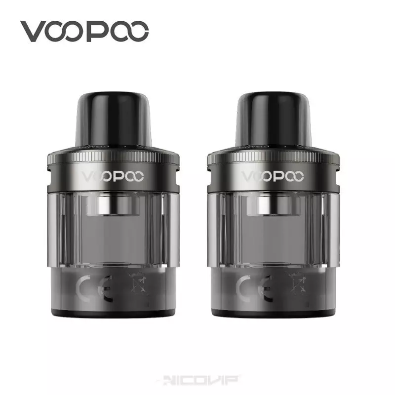 Pack 2 Cartouches Pod PnP X DTL Voopoo - Gris