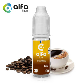 E-liquide Alfaliquid Café 10ml