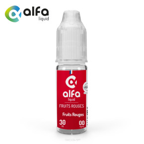 E-liquide Alfaliquid Fruits Rouges 10ml nicotine