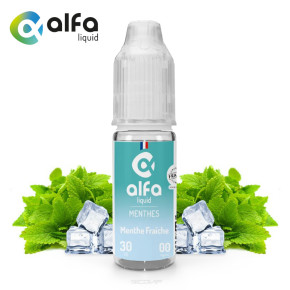 E-liquide Alfaliquid Menthe Fraiche 10ml