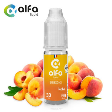 E-liquide Pêche Alfaliquid 10ml