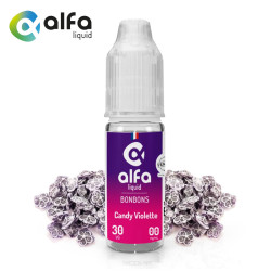 E-liquide Candy Violette Alfaliquid 10ml