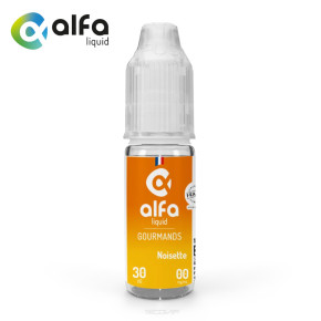 E-liquide Noisette Alfaliquid 10ml nicotine