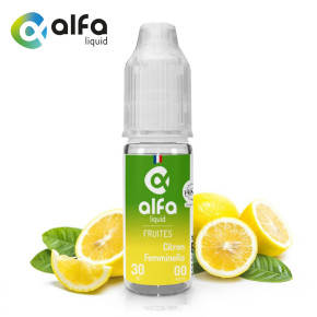 E-liquide Citron Alfaliquid 10ml