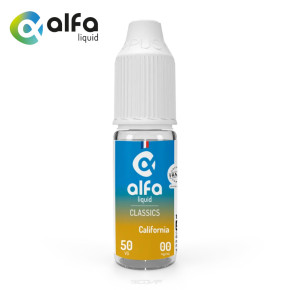 E-liquide California Alfaliquid 50/50 (Siempre) 10ml nicotine