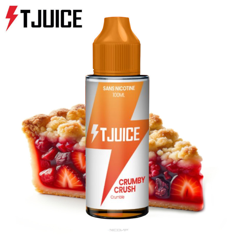Crumby Crush T-Juice 100ml - E liquide Anglais